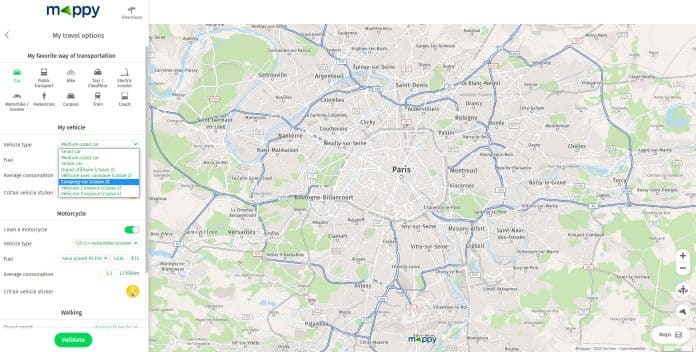 Mappy.com Itineraire Mappy camping car : comment le configurer